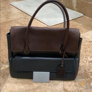 Reed Karloff Grey leather handbag